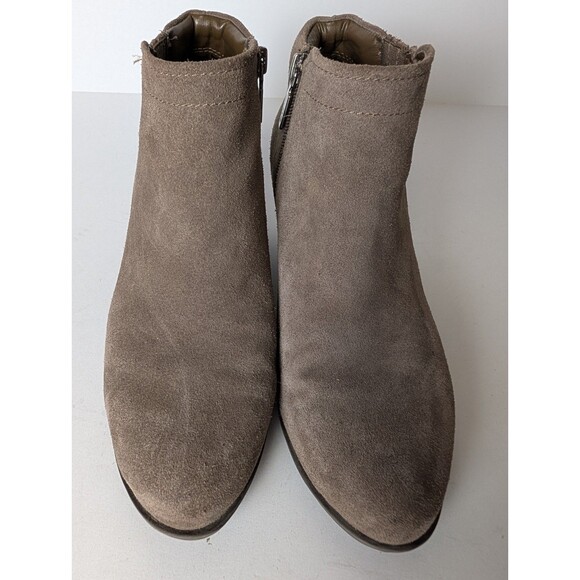 Blondo Women Waterproof Liam Chelsea Brown Suede Leather Heel Ankle Boots 7.5M - Picture 3 of 14